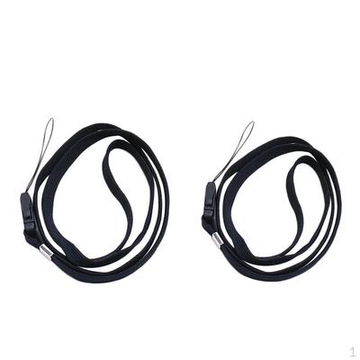 2x 16inch Phone Neck Strap Lanyard ID Holder