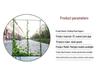 Garden Climbing Frame: Steel Plant and Flower Support for Vines on Balcony