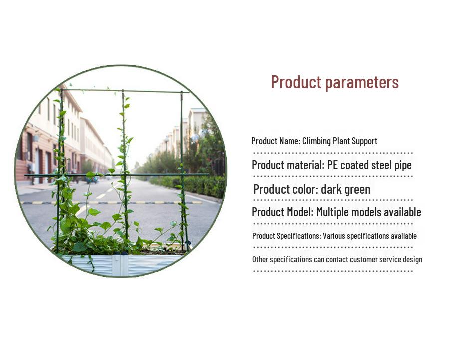 Garden Climbing Frame: Steel Plant and Flower Support for Vines on Balcony