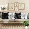 Home Decor Music Notes Pattern Pillowcase For Home Decor Pattern Cushion Cover Suitable For Sofa Bedroom Car Pillow Cover