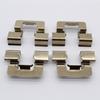 4Pcs Rear Brake Pad Fitting Clips Shim Solid Discs Pads Accessory LX0534 Metal for Bpf1781A