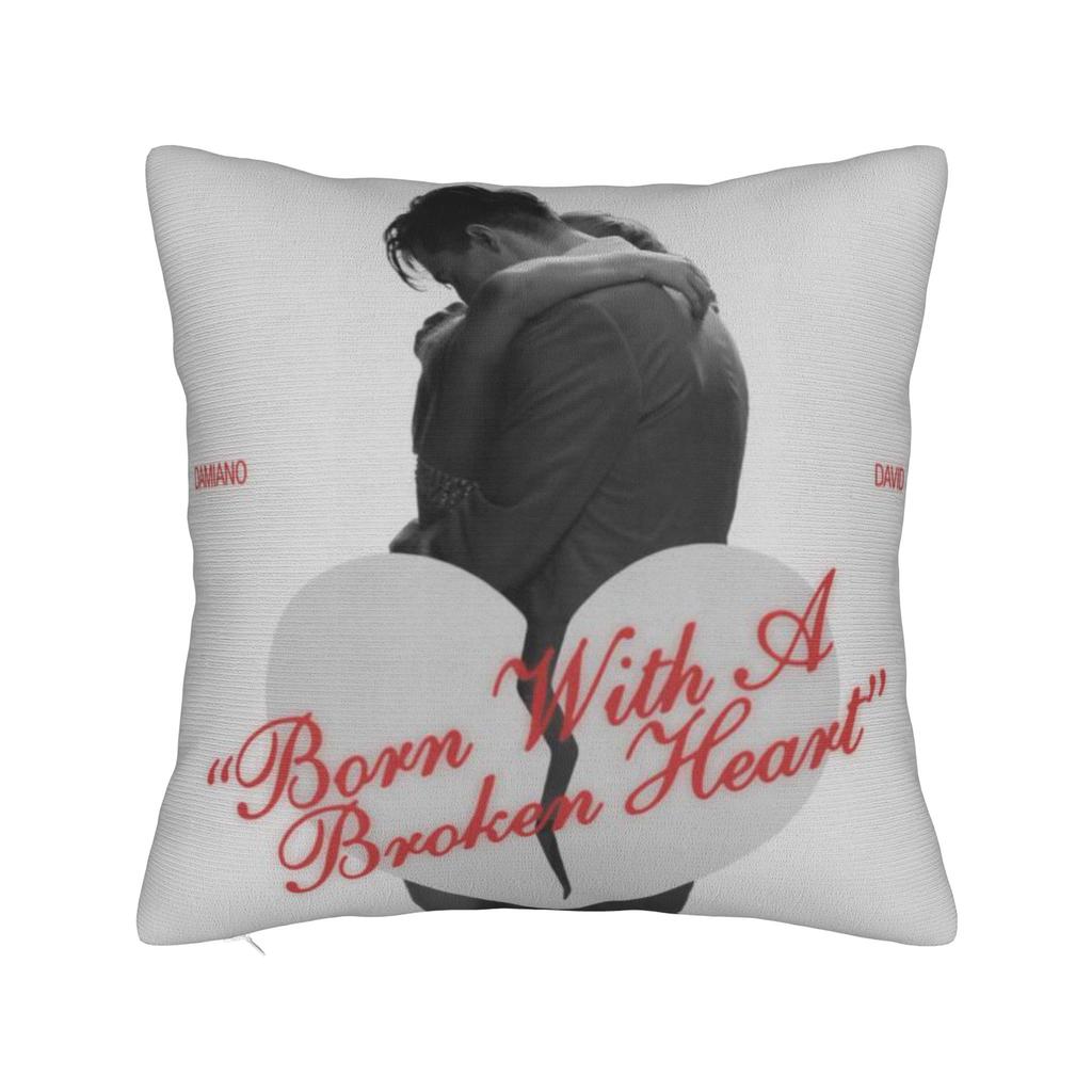 Soft and Sweet Seat Damiano David rock Singer Fan Gift Decorations Pillowcase Merch  Pillow Cover Square Multi-Size