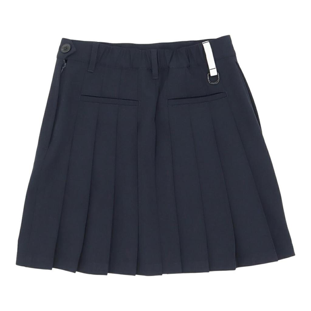 New Era Pleated Golf Size GFW PLEATS SK VERTICAL LOGO NER36G0984 Women's Skirt, Navy, M, NVY, 14391450,