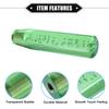 ABSOPRO 20cm Clear Green Faux Crystal Bubble Gear Shift Knob Stick for Manual Transmission Durable Acrylic with Adapter Vehicles,