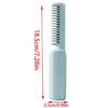 Lightweight Rechargeable Hair Straightener Brush Anti Scald Comb with Quick Heat Up Adjustable Temperature for Travel