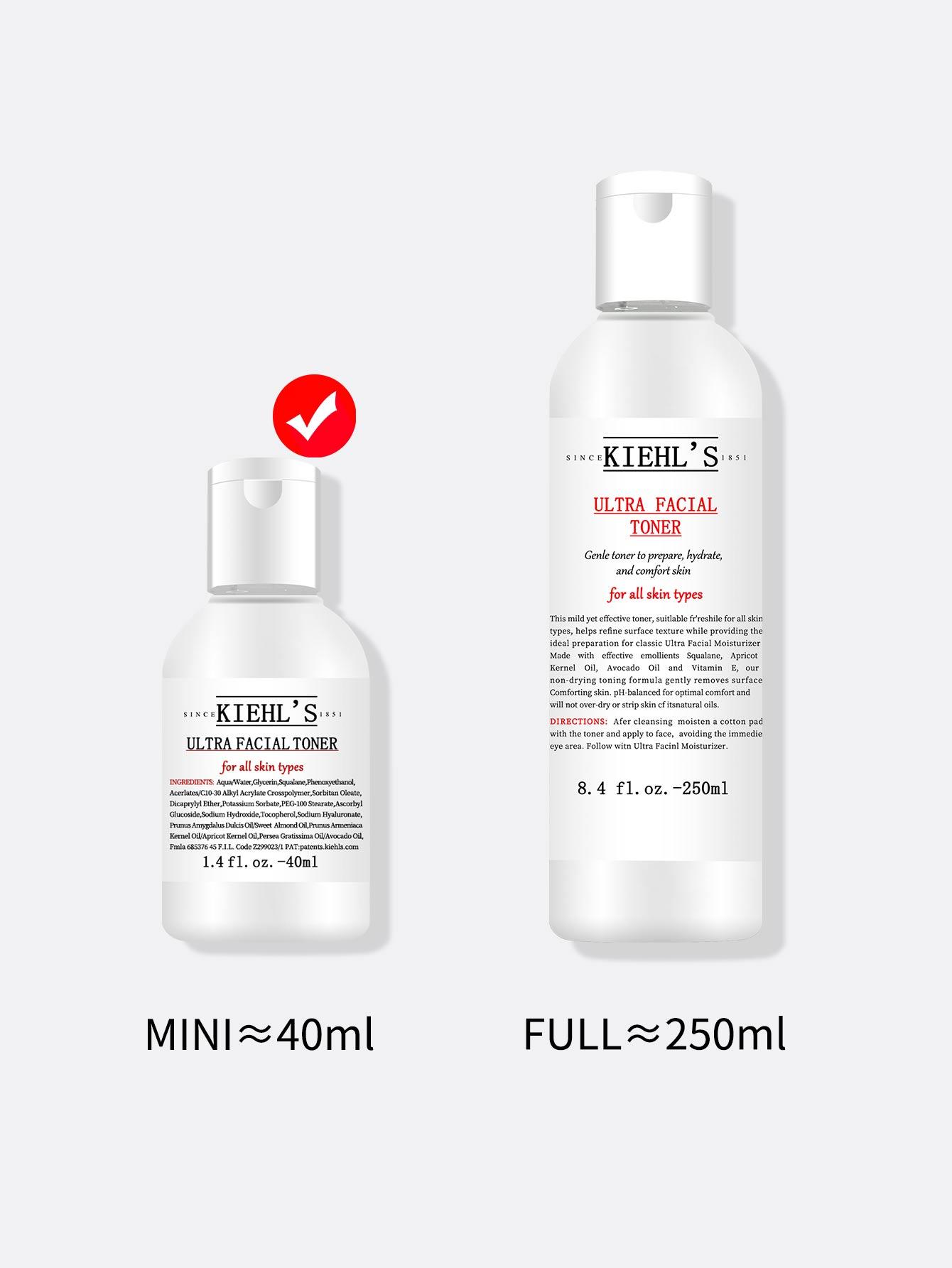 

Kiehl s Since 1851 Ультра тоник для лица 8,4 унции. / 250мл 1.4 FL.OZ./40ML