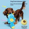 Interactive Plush Dog Toy Soft Squeaky Puppy Enrichment Toy Puzzle Treat Dispenser for Large Medium Small Dogs