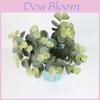 Silk Flower 16branch Eucalyptus Robusta Smith Bouquet For Garden Landscape And Wedding Decor