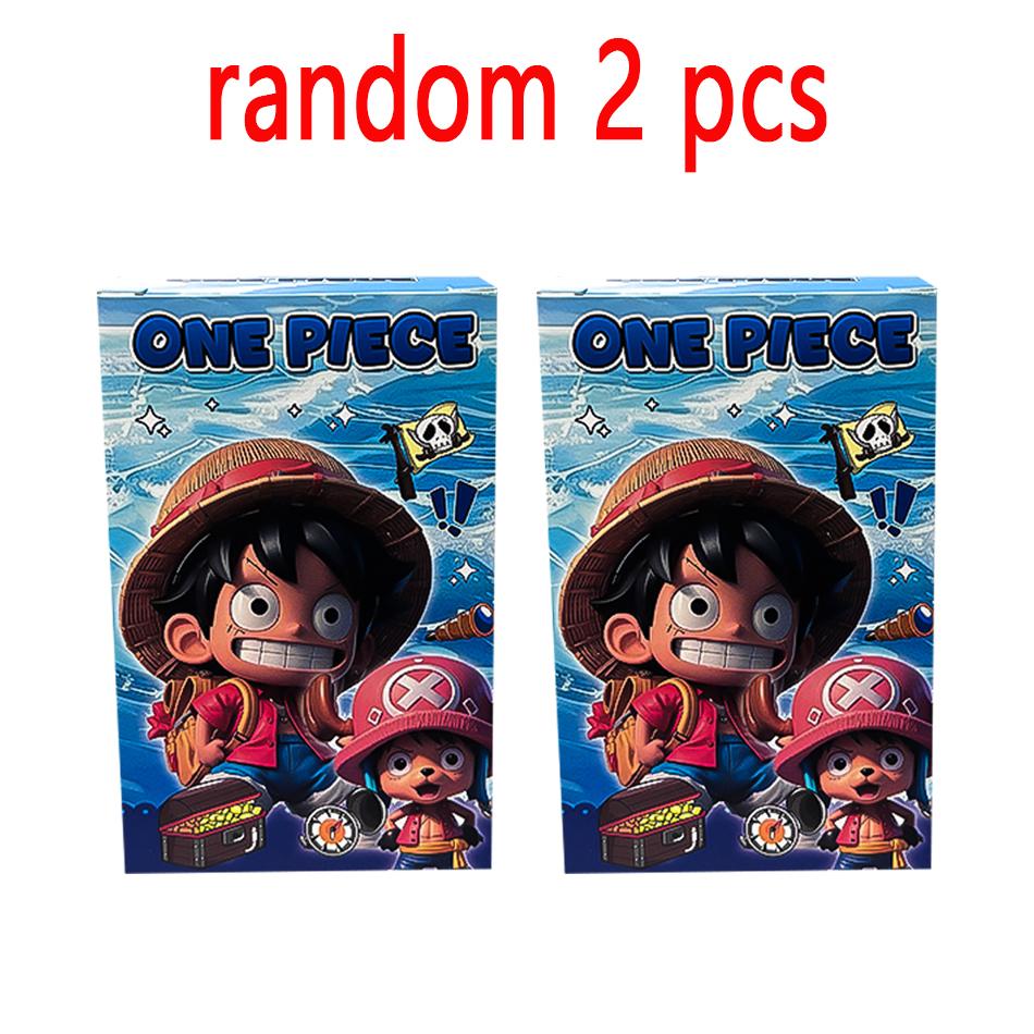 8 pièces One Piece anime Bateau Pirate Tendance Boîte Aveugle Boîte Mystère Ornements Kawaii Figurines Décoration d'Intérieur Bureau