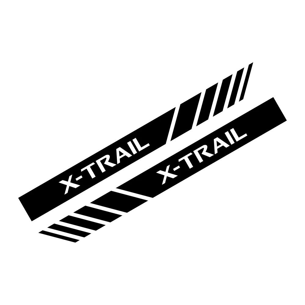 Car Rearview Mirror Cover Sticker For Nissan X Trail T31 T32 Qashqai J10 J11 J12 Micra Juke Leaf Patrol Pulsar Tiida Accessories