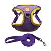 Pet chest strap set Reflective dog walking chest strap leash Dog going out leash chest strap