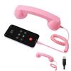 With Microphone Phone Handset Telephone Style Type-C Landline Handle Receiver Tangle Free Wire Handheld Cell Phone Receiver