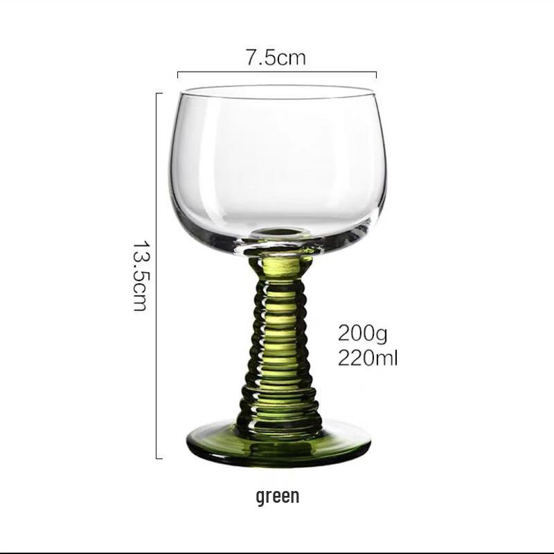 Elegant High-Stem Glass Wine Cup