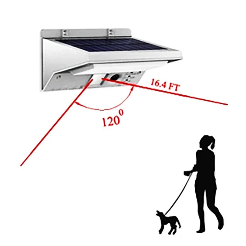 Outdoor Solar Wall Lamp Motion Sensor Waterproof Led Light for Lighting Garden with Decoration Gardening Solar Street Lights