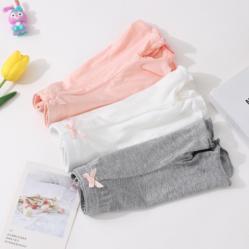 Girls' Summer Safety Shorts - Anti-Exposure, Thin Modal, Antibacterial Base Layer