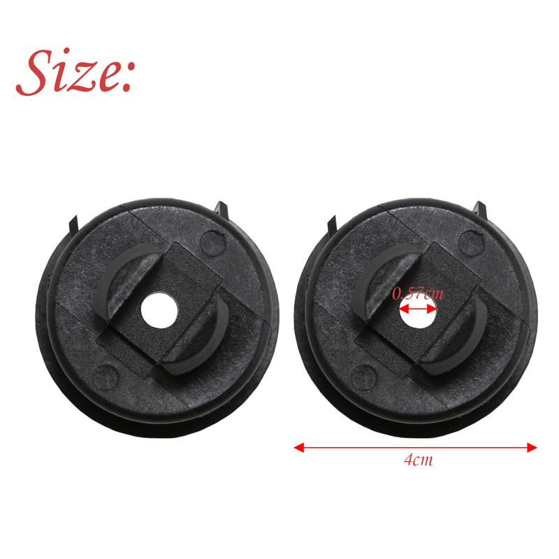 Tailgate Right Inner Hinge Pivot Plastic Bushing Ert for Toyota Tundra 2007-2024 Tail Gate Drops Fix 66110-0C020