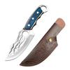 MYVIT Kitchen Knife Forged Boning Knife Butcher Knife Stainless Steel Cleaver Vegetable Fruit Knife Outdoor Camping Knife with Cover