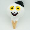 Art the Clown Plush Keychain 11.8 Inch Stuffed Doll Terrifier Horror Movie Character Black Hat Sunflower Glasses Bag Charm Gift