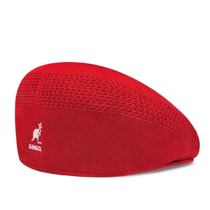 Kangol Retro Kangaroo Beret: Summer Mesh Painter Hat for Men & Women