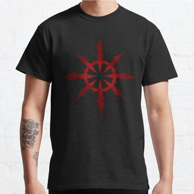 T-shirt imprimé Chaos Blood pour hommes, grande taille S-3XL, vêtements à la mode