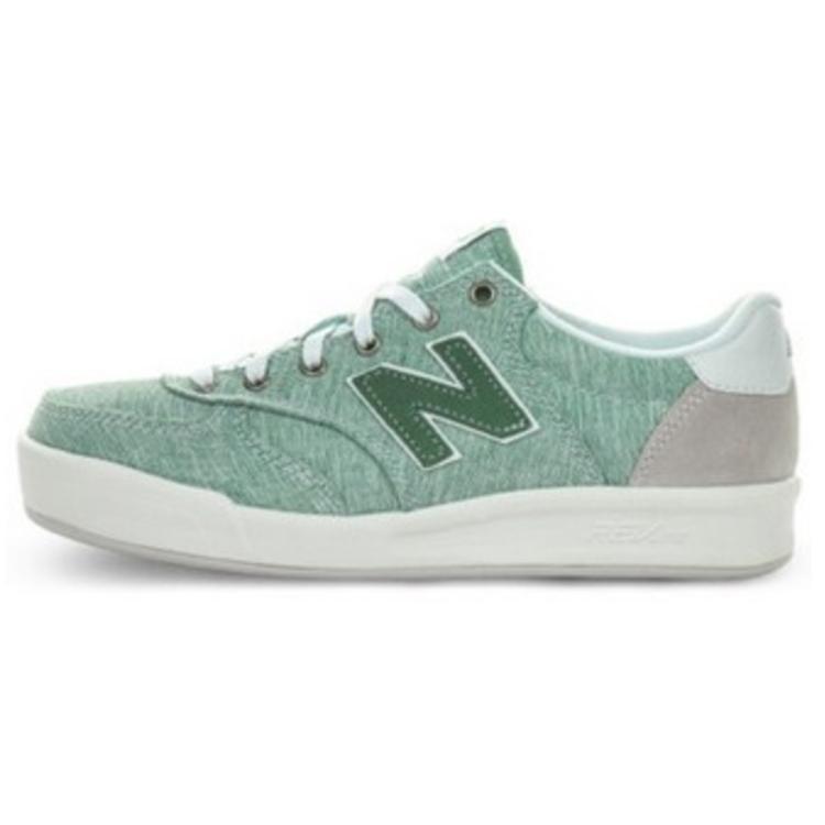 New New Balance Unisex 300 Series Canvas Low Top Running Shoes Green/Grey CRT300FM