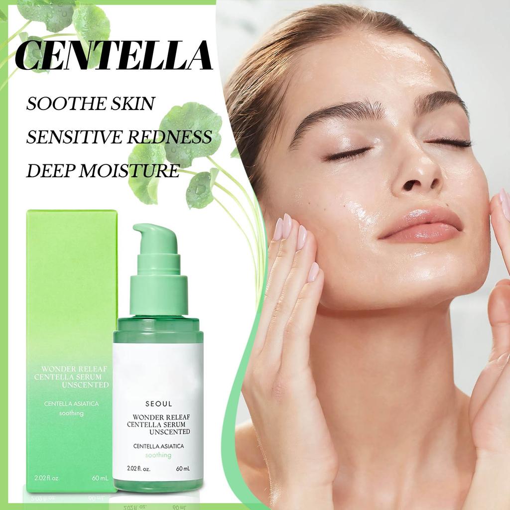Centella Asiatica Unscented Serum Ampoule Soothing Calming Face Serum 60ml