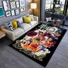 "Anime Pirate Characters Graphic Carpet with Dynamic Battle Scene Design" Suitable for Use As an Anti-slip for Living Room Bedroom Sofas