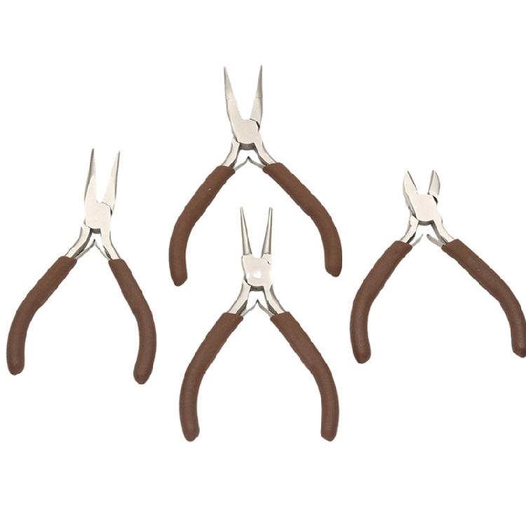 Jewelry Pliers Antislip Hand Tool for Precisions Bending In Beadwork Circuitry and Miniature Model Building
