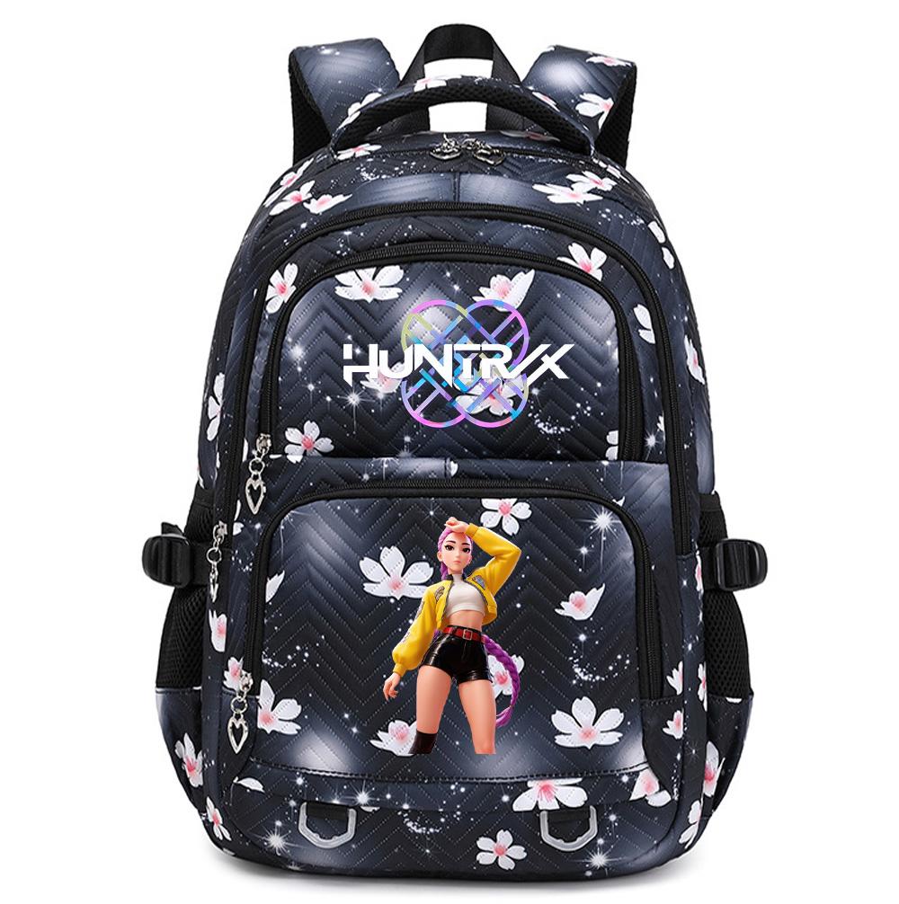 Cartoon K-Pop Printed Backpack Student Teenager Bookbag for Boy Girl Schoolbag Kid Gift Women Large Capacity Waterproof Travel Bag Mochila