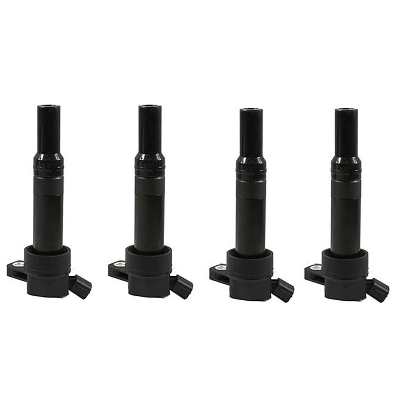 4Pcs 27301-04000 2730104000 27301 04000 High Quality Ignition Coil For Hyundai i10 2012-2017 KIA Picanto 1.0L L4 2011-2015 4pcs