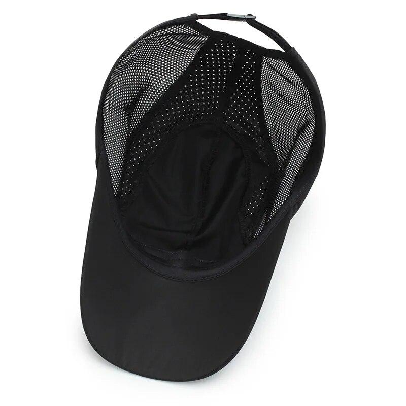 Spring Summer  Sports Hats Men's Sun Hats Outdoor Quick Drying Fabric Baseball Net Caps Sunscreen Breathable Caps