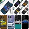 JDM COOL Car Cartoon Cover For Samsung Galaxy M54 M14 M34 M33 M13 M23 M53 M15 M55 M31 M51 M20 M30s M32 M52 Case