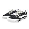 Vans Knu Skool Abriebfeste Low-Top Skateboard-Schuhe Unisex Schwarz VN0009QC6BT1(Team352-)