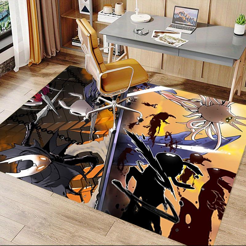 1pc Shadowy Figures Gather Carpet for Playroom Bedroom Living Room Sofa Home Decor,kids Game Area Rug Non-slip Floor Mat Y8263
