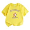 Kids Boys Girls 100% Cotton Short Sleeve Crew Neck T-Shirt, Cute Capybara Academic Journey Bubble Tea Print Casual Soft Summer Tee for School Daily We