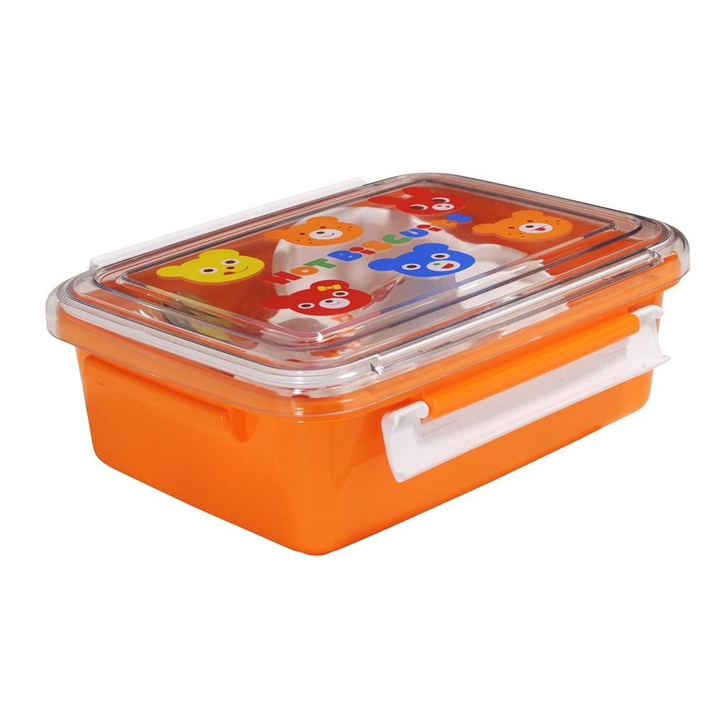 House Hot Tableware Set for Boys and No [Miki Biscuits] Girls, Baby, Kids, Children's Clothing, Orange, Size, 76-7023-146