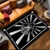 2026 New Style Shining All-Seeing Eye Freemason Carpet Rug for Living Room Bedroom Home Sofa Decoration,Kids play Non-slip Floor Mat