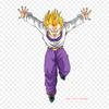 Toppe termoadesive per vestiti e borse, motivo: Dragon Ball Z, Goku e Majin Bu, lavabili, termoadesive.