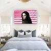Bella Swan Rosa USA Flagge Kristen Stewart Twilight Wandteppich Ästhetisch Vampir Saga Wanddekoration für Zimmer