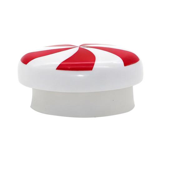 Christmas Knob Covers for Cabinets Red White Peppermint Stretchable Handle Covers Decorative Drawer Pulls for Holiday Kitchen Bathroom Home Decor