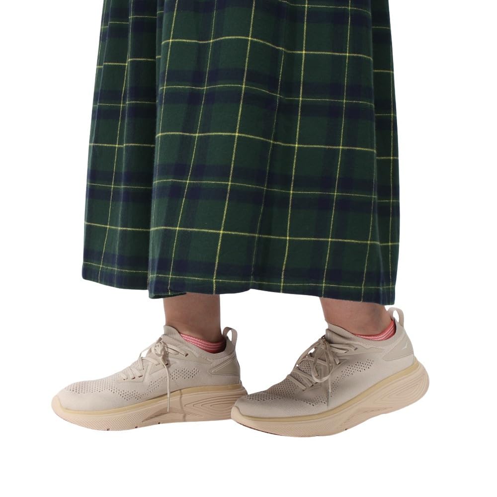 Champion Cotton Check Skirt with 100% One-Point Logo, CW-A209-37G-M
