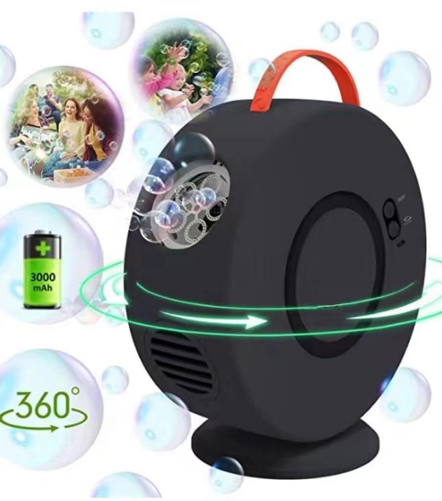 Childrens Automatic Bubble Machine With Multihole Outflow For Indoor And Outdoor Fun