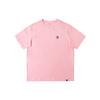 Comfortable Round Neck X-Crew Short Sleeve Casual T-Shirt Unisex Tops Romantic-Pink LUT0083314LE00FA06355