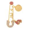 Islam Muslim Quran Pendant Turkish Blue Evil Eye Baby Pin Brooches