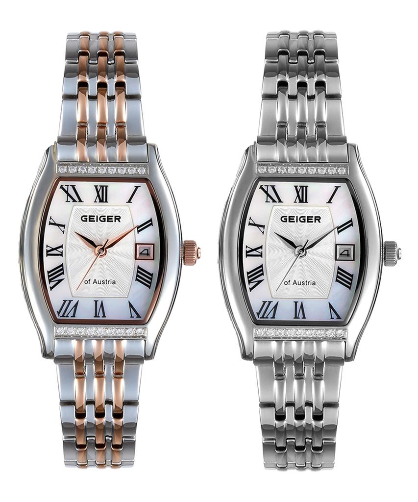 Gaigeo Ge1276 Women'S Roman Calendar Metal Watch