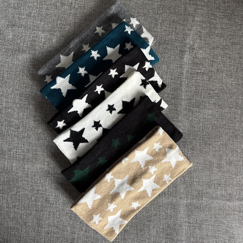 Koreańska opaska sportowa z gipsówką: Opaska na czoło do tenisa, koszykówki i biegania