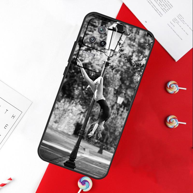 Pole Dance Dancing Fitness Cover For Xiaomi 15 Ultra 13 14 11T 12T 13T 14T Pro POCO X7 Pro X3 X5 X6 M6 F5 F6 Pro Case
