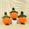 Sweet Cuddly And Orange Persimmon Plush Keychain Unique Fruit Toy For Kids Clothing And Bags