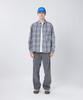 Snow Peak Fade Check Breezy Shirt Long Size M SH-26SU002 - Tops, Shirts, Sleeve, Men's & Women's, GREIGE,