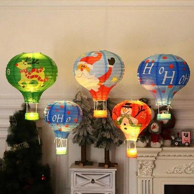 Handmade Hot Air Balloon Lantern Decorations For Weddings Bars Shopping Malls Kindergartens Corridors Decorative Paper Lanterns